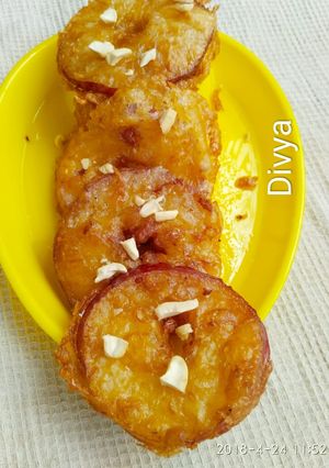 A picture of Apple jalebi.