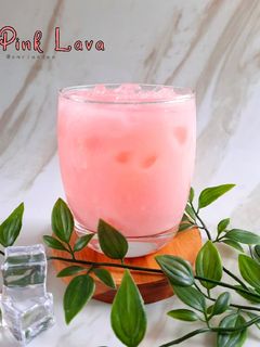 Foto resep Pink Lava