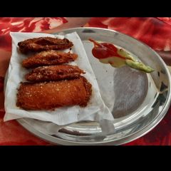 A picture of Maggi cutlet.