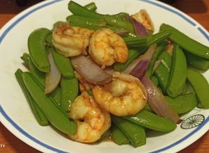 Foto resep Udang tumis kapri manis