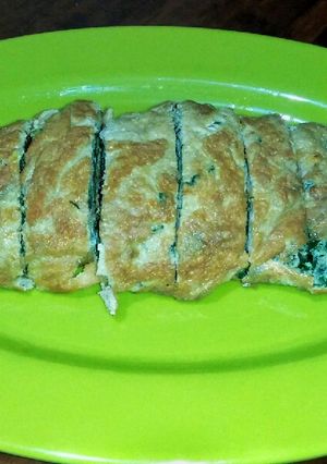 Foto resep Telur Dadar Gulung Bayam