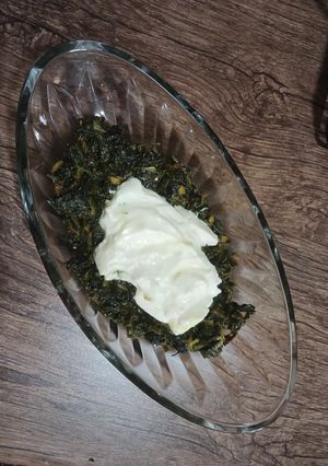 عکسی از دستور اسفناج فوری