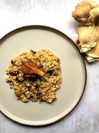 Easy Steps to Prepare Mushrooms risotto the Delicious Makes you drool