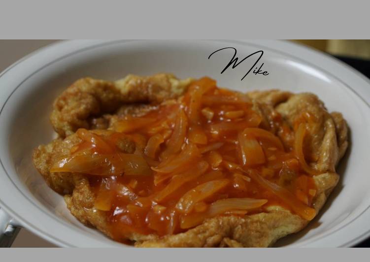 Resep Fuyunghai dengan Sayur Kol yang Bikin Ngiler