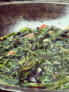 Foto resep Cah kangkung tauco