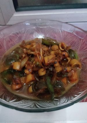 Foto resep Asin cumi cabe gendot