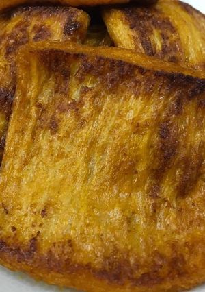 Hình của món Sườn muối chiên chay.
