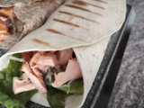Fajita de salmón