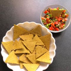 A picture of Diet nacho chips.