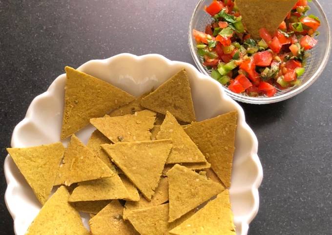 Diet nacho chips