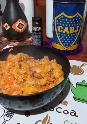 Una foto de Guiso de arroz