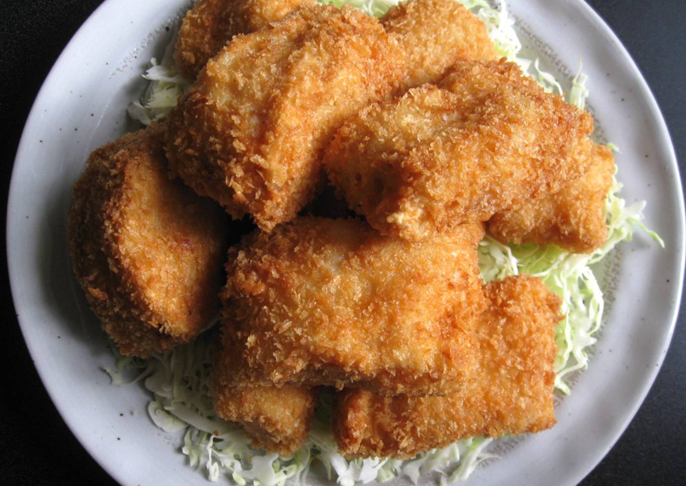 Panko-Crumbed Fried Fish