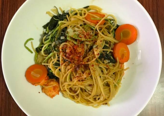 Cara Bikin Spaghetti bumbu indomie goreng Menu Enak