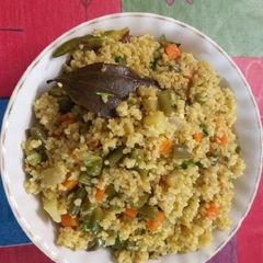 A picture of Millet Biryani.