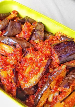Foto resep Terong balado merah