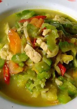 Foto resep Tumis pare bumbu kuning