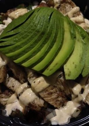 Una foto de Arrachera a los 3 quesos