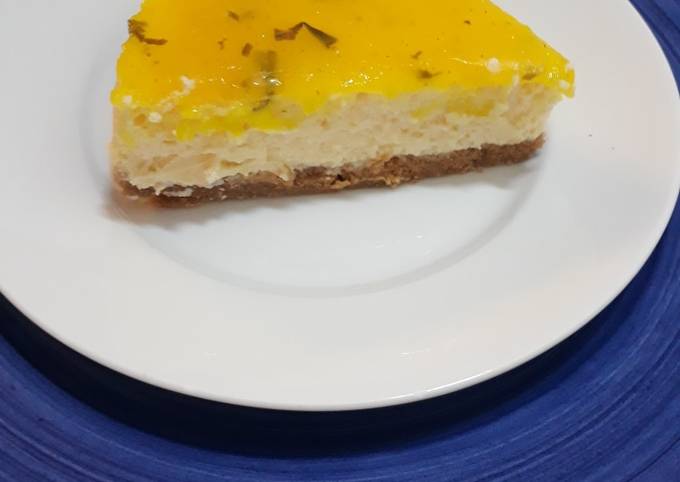 Limonlu Naneli Cheesecake