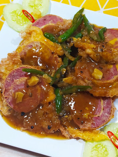 Foto resep Rolade Sapi saus lada hitam