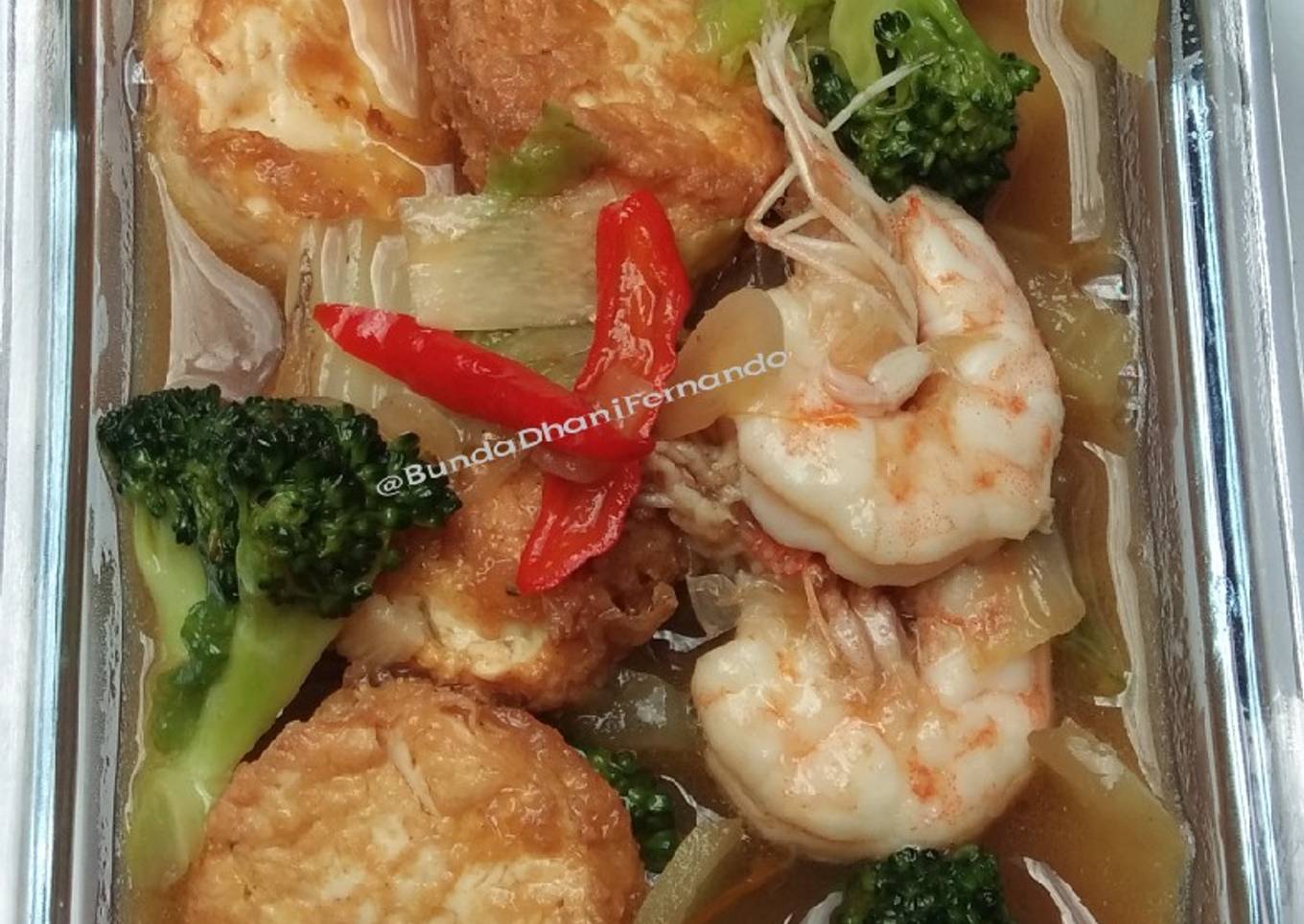 Sapo Tofu Udang