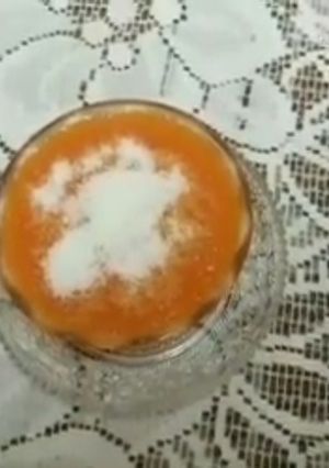 صورة لوصفة الجزر الحلو