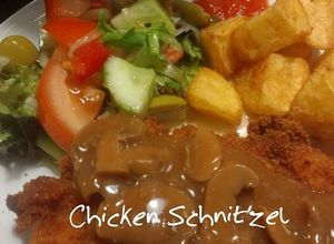 Foto resep Chicken Schnitzel