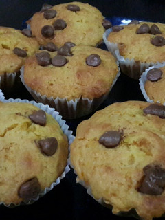 Foto resep Pumpkin (labu kuning) muffin