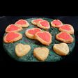 Vanilla Heart cookies