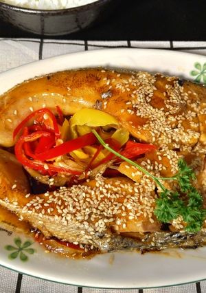 照燒鮭魚 的食譜成品照片