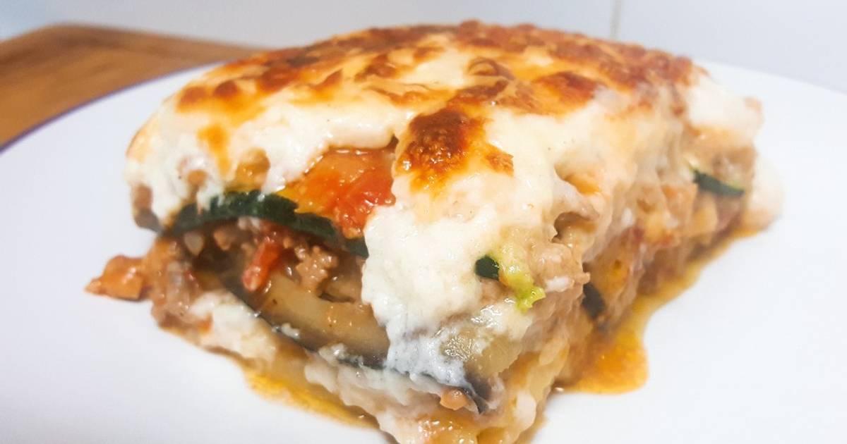 Musaca Comida Musaca al estilo griego (receta tradicional) Receta de