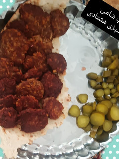 عکسی از دستور کباب شامی