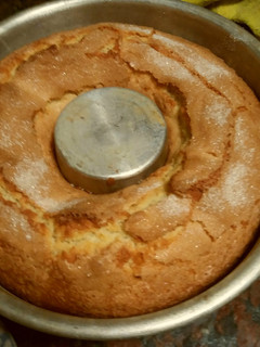 Una foto de Torta de coco y dulce de batata