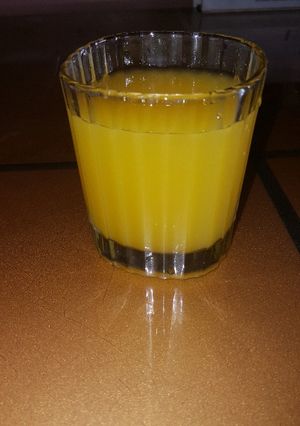 A picture of Mango juice.