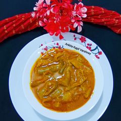 Snake Gourd Sabji A picture of Snake Gourd Sabji.