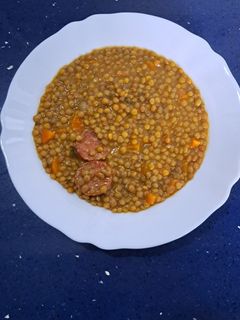 Una foto de Lentejas