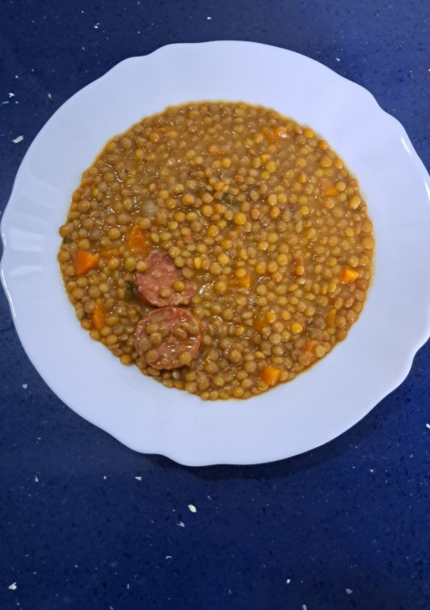 Una foto de Lentejas