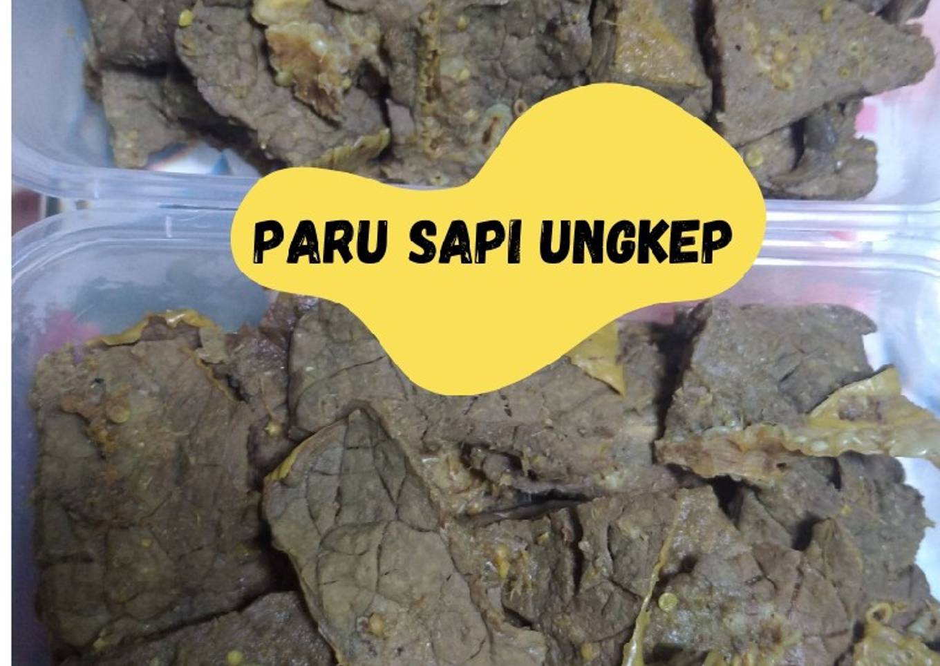 Paru Sapi Ungkep