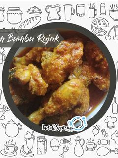 Foto resep Ayam Bumbu Rujak