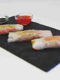 Rollitos vietnamitas de carne sin gluten