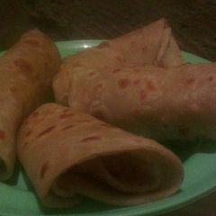 A picture of Garlic and onion chapati.
