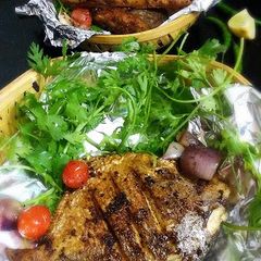 A picture of Fried Pomfret.