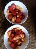 Macedonia di Fragole e Melone