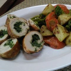A picture of Chicken Roulade.