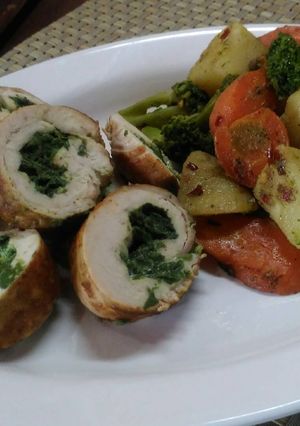 A picture of Chicken Roulade.