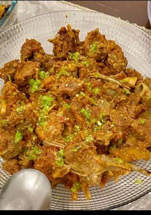 A picture of Mutton karahi Recipe|Mutton Recipe|Big Bites|.