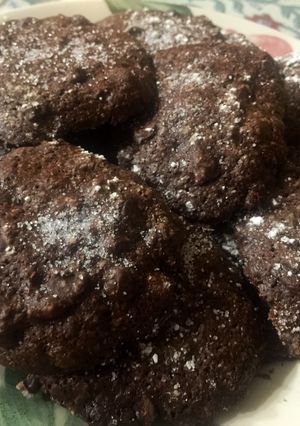 Una foto de Cookies de doble chocolate