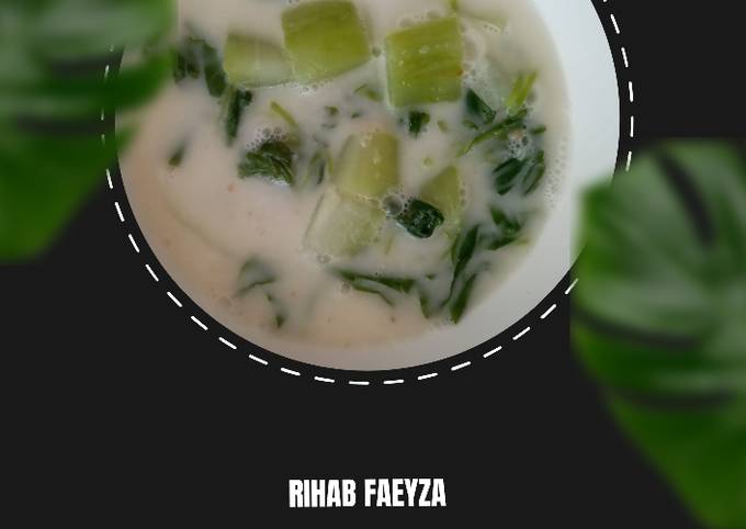 Resep Bobor Bayam Labu Siam Oleh Rihab Faeyza Cookpad