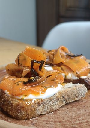 Une photo de 🥕Carottes au paprika fumé aneth citron
