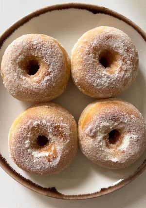 Foto resep Donat tanpa telur dan singkat
