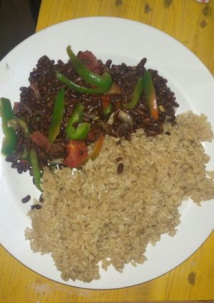 A picture of Pilau green grams(ndengu).
